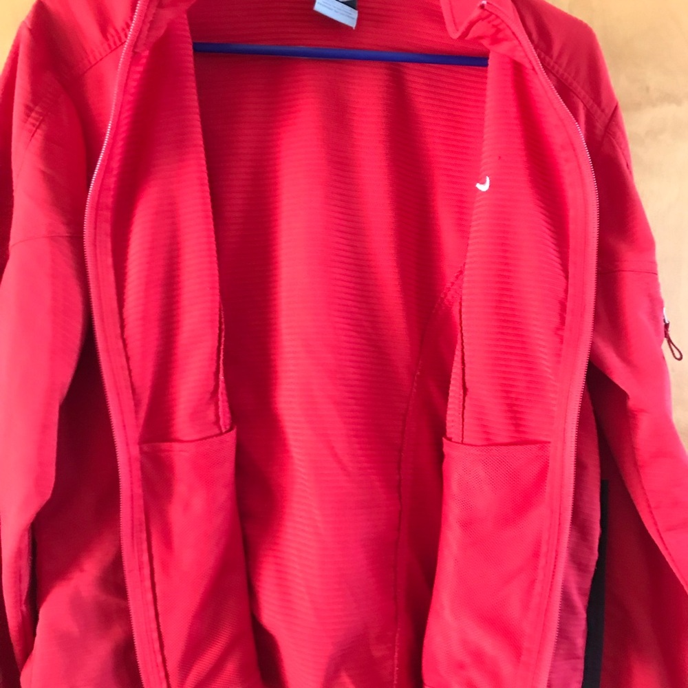 Nike Red Zip-Up Jacket - Picture 2 of 4
